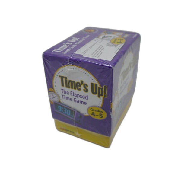 Time's Up! The Elapsed Time Game Grades 4-5 SEALED - Picture 6 of 6